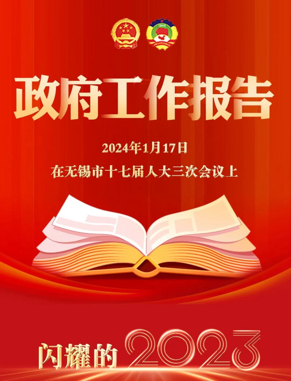2023→2024！無(wú)錫，報(bào)告！